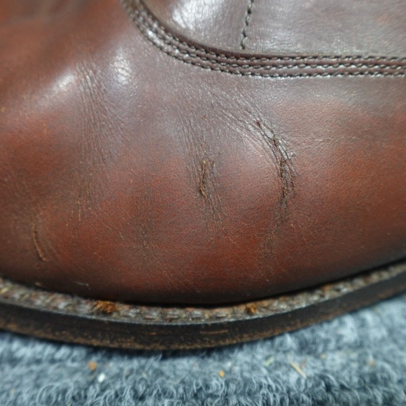 Allen Edmonds Shoes Mens 12 B Brown Park Avenue Leather Cap Toe Oxford Dress main image 8